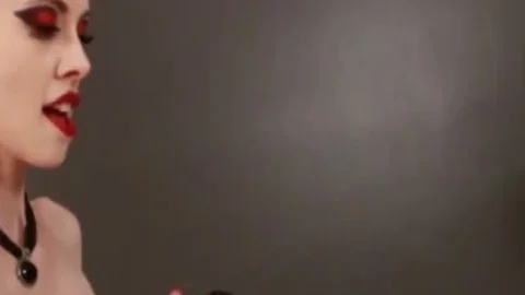 pretty t-girl River Enza sex tool nailed And strapon nailed