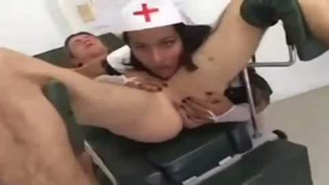 TS Nurse fuckls A Patient Like crazy