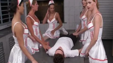 Nurses enjoy nailing naughty Stranger
