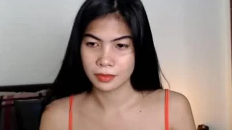 nice-looking shemale Pinay playgirl Masturbating On webcam