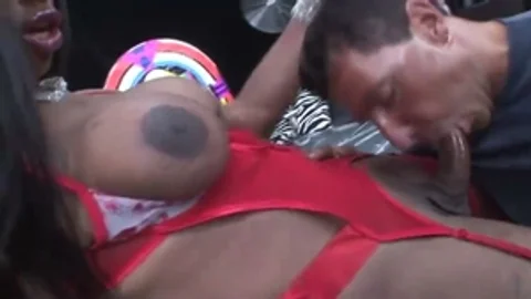 tasty Copulation With darksome lady-man