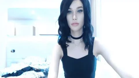 Lady Cola Flashing On web camera