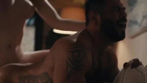 Nailed rough in company with t-girl