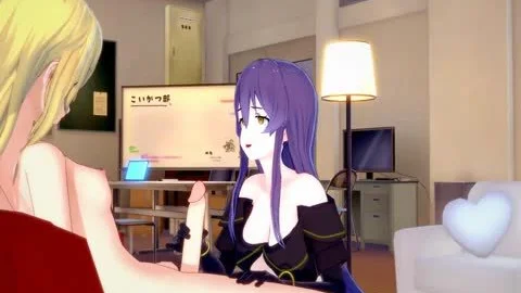 Futa Priestess X Witch[Goblin Slayer] —3D hentai