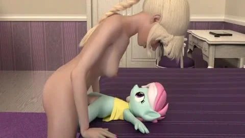 Amy's large want - mom - 18 Year daddy Futanari slams Doll!