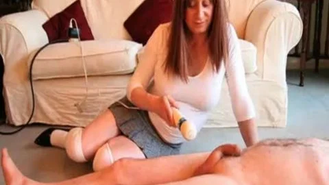 Redhead Crossdresser Teases Masters monstrous