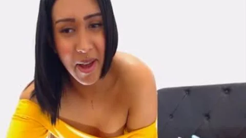 ladyboy In Yellow Wants To Give you A Lap Dance