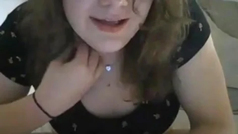 Smoking American Transgirl In Glasses Strokes Her shlong