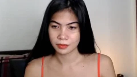 'marvelous shemale Pinay hottie Masturbating On web camera'