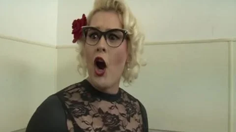 blonde Trans Pinup Isabella Sorrenti hammered After Glory gap