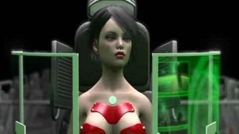 Earth Orbit - A Sex journey. Sex In Space Station! 3d Dickgirl Plays With A dirty 