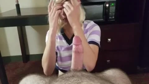 18 Year old Sissy Sucks 75 Year old Daddy (Rims Him!)