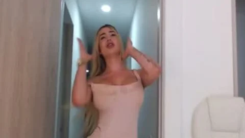 sleazy gigantic titties TBabe CandyShe On web camera, Part 1