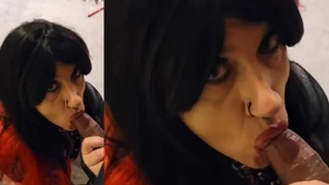 in nature's garb Sissy hoe Tiffany Minx – suck job In Close Up And long shot - “Hung Up” By Madonna