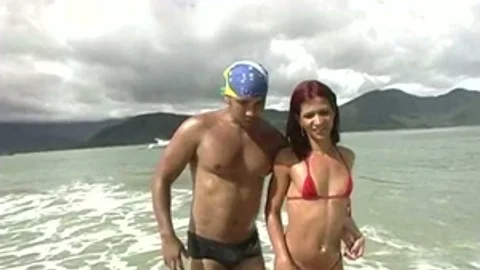 Trans Harder: Yago Can't Control His Urge on the Beach