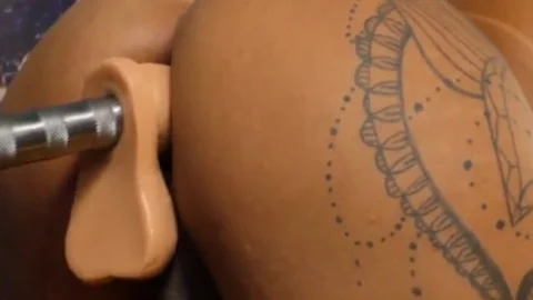 DreamTranny - ladymans pounded By Machines In Doggy Compilation