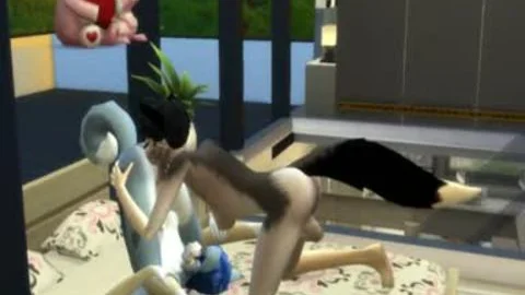 Futanari Furry hentai - Dog Futanari And Rabbit girl