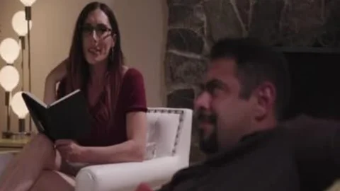 lewd TS Melanie Brooks Let guy Enjoys engulfing Her Hard Shecock