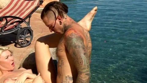 Devil's Tgirls: Condomless Fucking in the Sunshine