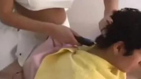 nice-looking blonde tranny plowing A chap