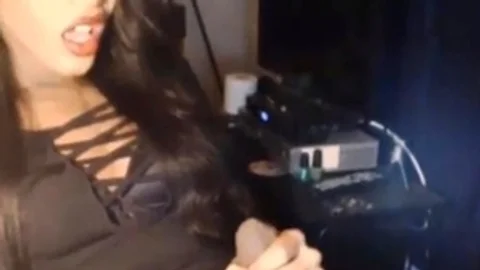 kinky tgirl dilettante biggest sex cream flow On Her Self